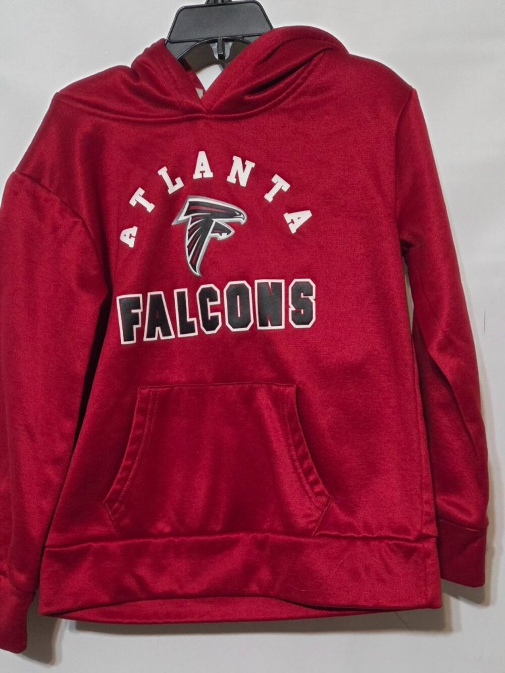 NFL Team Apparel Girl Kids Atlanta Falcon Red Hoodie Small(6/6X)